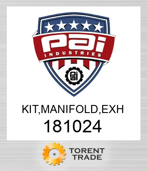 181024 Комплект, колектор, вихлоп PAI INDUSTRIES