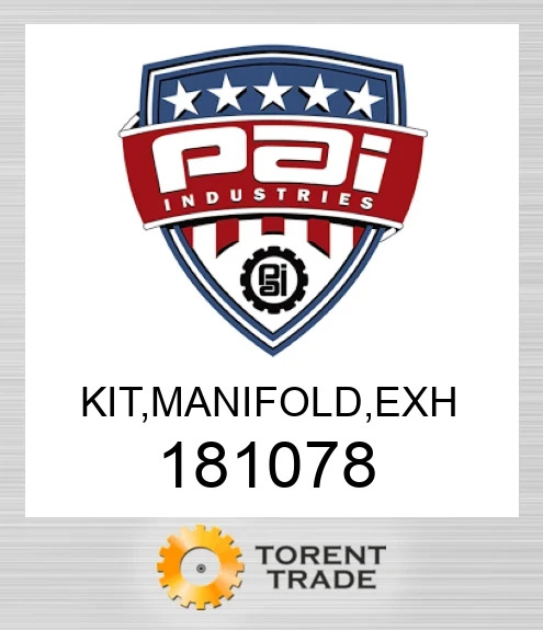 181078 Комплект, колектор, вихлоп PAI INDUSTRIES