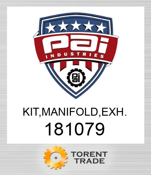 181079 Комплект, колектор, вихлоп. PAI INDUSTRIES