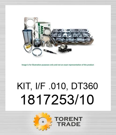 1817253/10 Комплект, I/F 0.010, DT360 MAXIFORCE