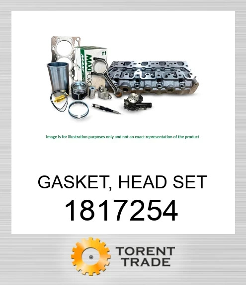 1817254 Прокладка, комплект головки DT414/DT436/DT466MAXIFORCE