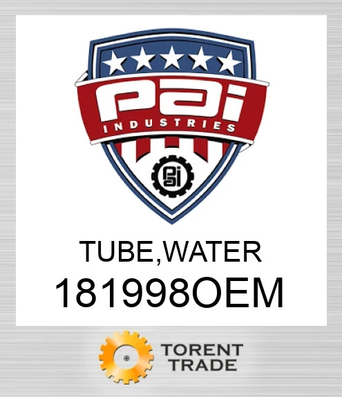 181998OEM Трубка, вода PAI INDUSTRIES