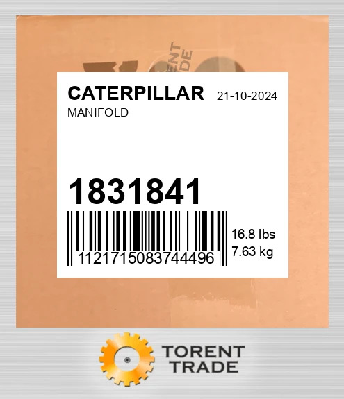 1831841 КОЛЕКТОР CATERPILLAR