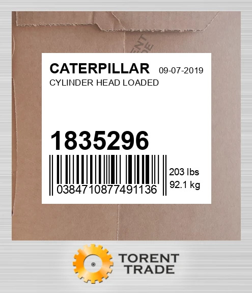 183-5296 Головка блока циліндрів LOADED BLUMAQ NEW AFTERMARKET