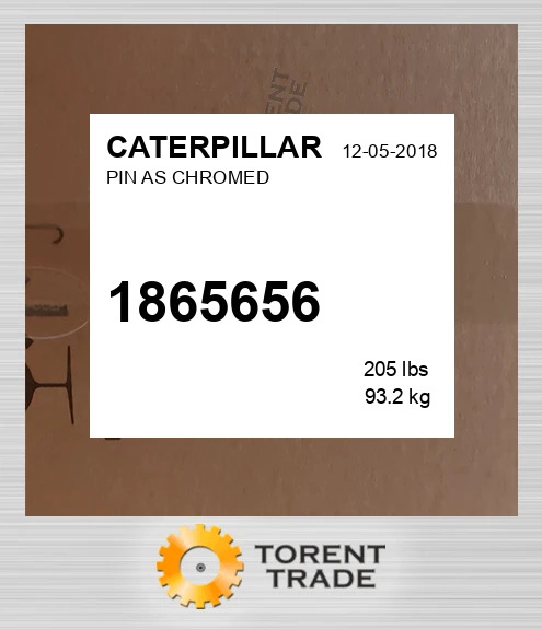 1865656 ШТИФТ У ЗБОРІ ХРОМОВАНИЙ CATERPILLAR