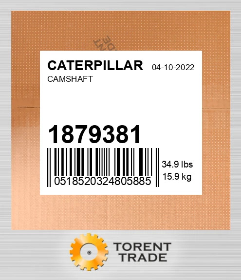 1879381 КУЛАЧКОВИЙ ВАЛ CATERPILLAR