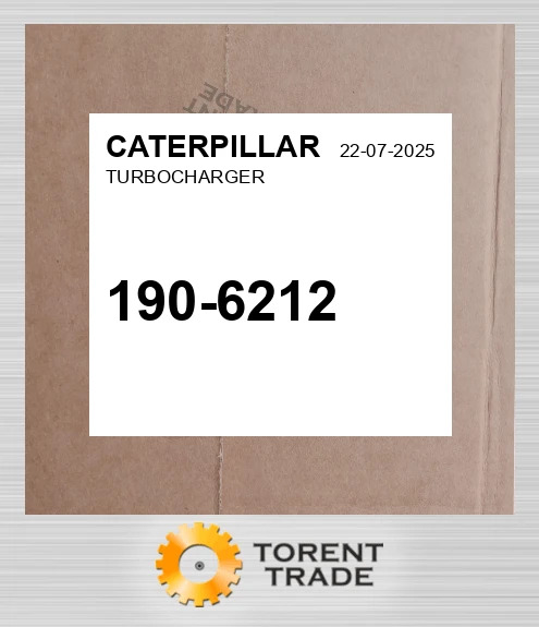 1906212 Турбонагнітач CATERPILLAR NEW AFTERMARKET