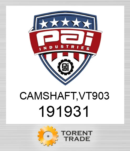 191931 Розподільнийвал, vt 903 PAI INDUSTRIES