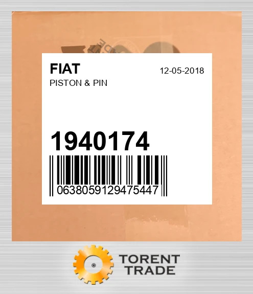 1940174 Поршень & Палець FIAT NEW AFTERMARKET