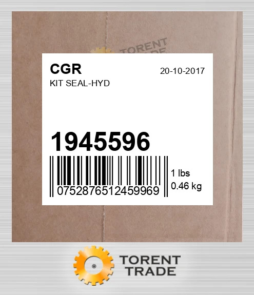 1945596 Набір сальників гідравліки CGR