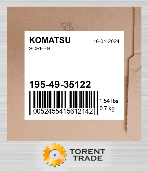 1954935122 SCREEN ETP NEW AFTERMARKET