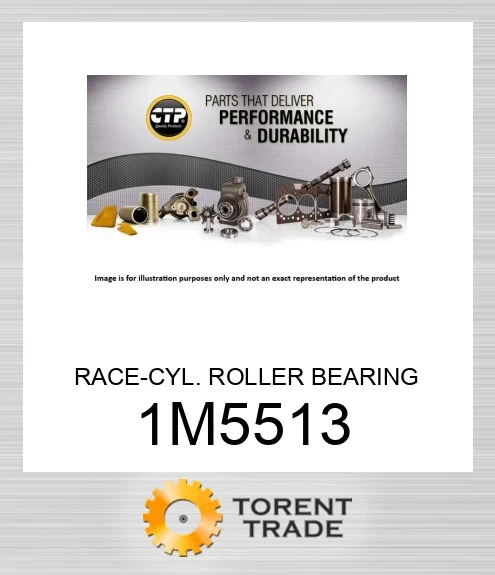 1M5513 Рейка циліндричного роликового підшипника CATERPILLAR