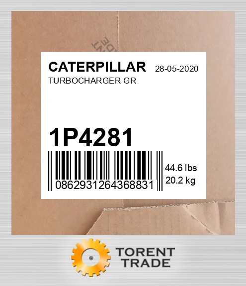 1p4281  Група турбокомпресора  CATERPILLAR