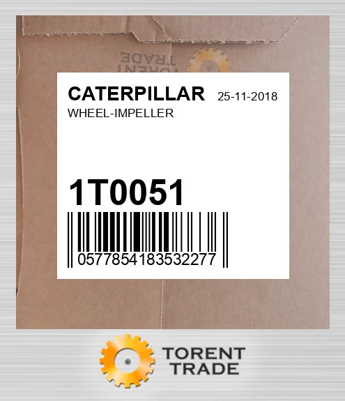 1T0051 WHEEL-IMPELLER CATERPILLAR NEW AFTERMARKET