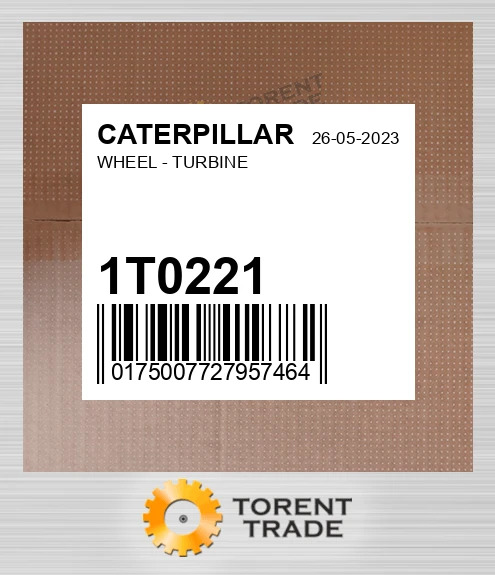 1T0221 Колесо турбіни CATERPILLAR NEW AFTERMARKET