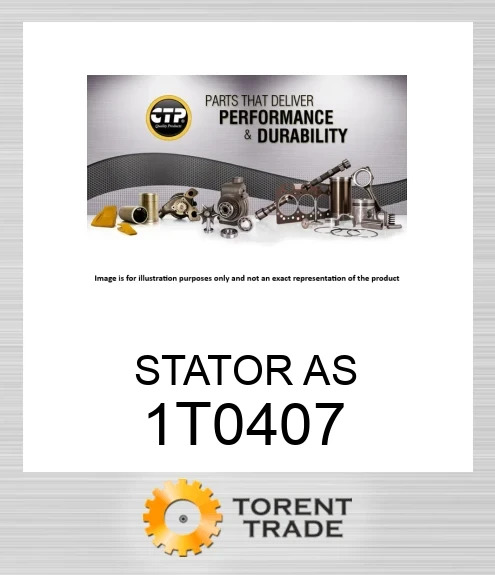 1T0407 СТАТОР У ЗБОРІ CATERPILLAR