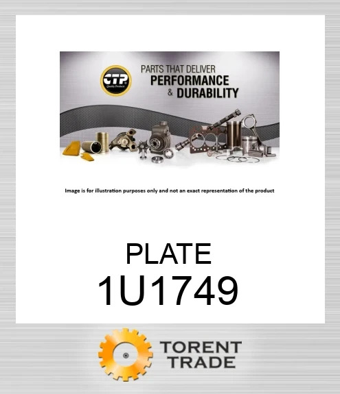1U1749 Пластина CATERPILLAR