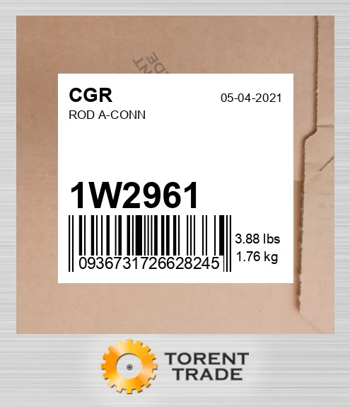 1W2961 ШТОК A-З'ЄДНУВАЛЬНИЙ CGR