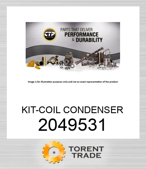 2049531 КОМПЛЕКТ-ЗМІЙОВИК КОНДЕНСАТОР CATERPILLAR
