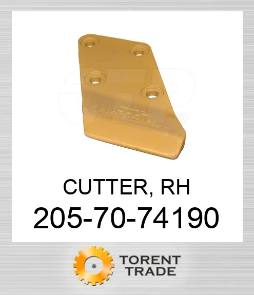 205-70-74190 Різець правий KOMATSU