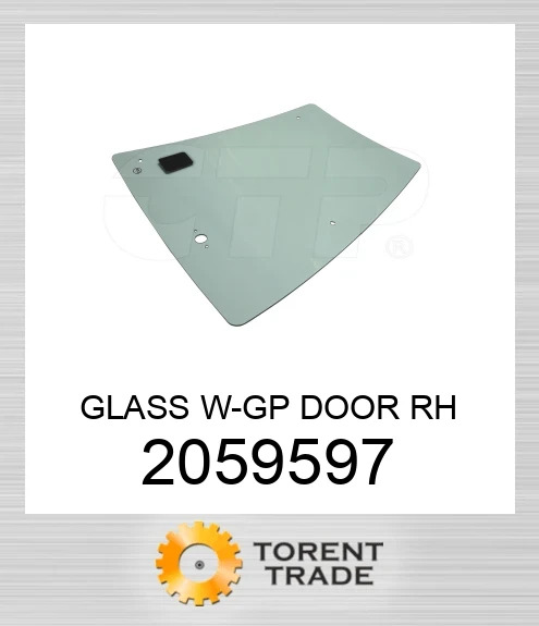 205-9597 Скло групи дверей праве BLUMAQ