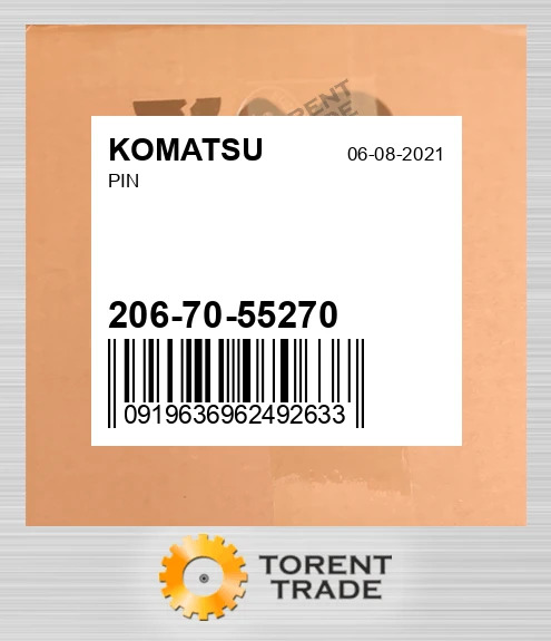 206-70-55270 Палець ETP NEW AFTERMARKET