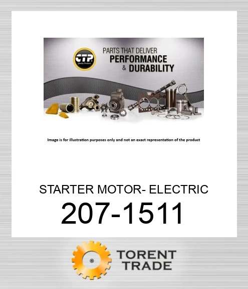 2071511 Стартерний мотор електричний CGR