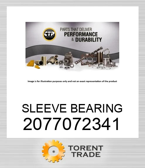 207-70-72341 Втулковий підшипник ETP