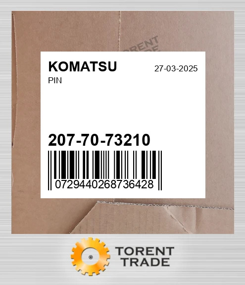 2077073210 Палець CATERPILLAR NEW AFTERMARKET