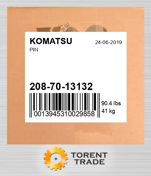 2087013132 Палець KOMATSU NEW AFTERMARKET