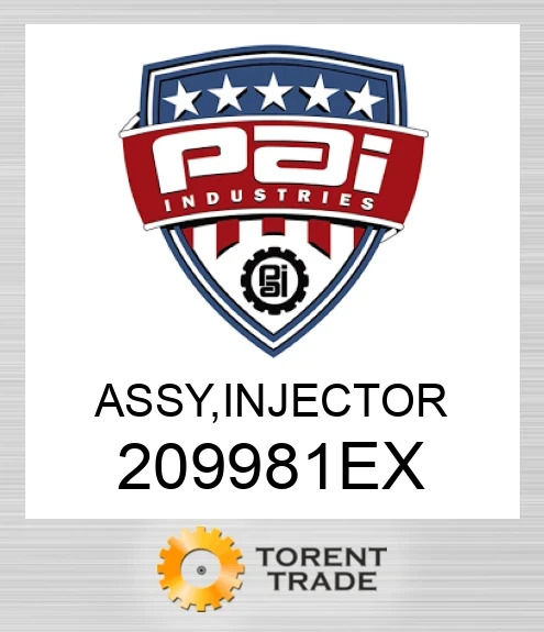 209981EX Вузол, форсунка PAI INDUSTRIES