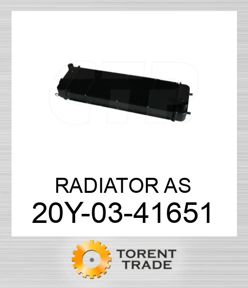 20Y-03-41651 Збірка радіатора KOMATSU