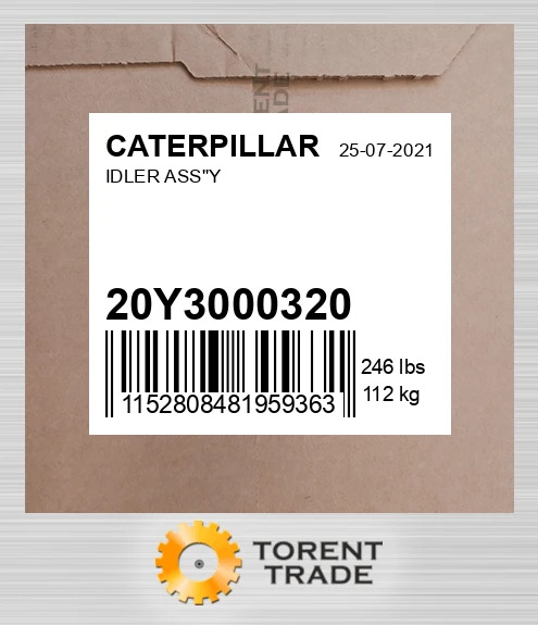 20y3000320 Збірка опорного ролика CATERPILLAR