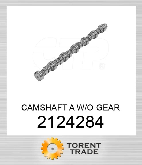 2124284 Розподільний вал A без шестерні CATERPILLAR