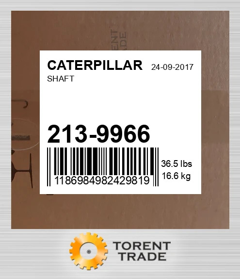 213-9966 Вал CATERPILLAR