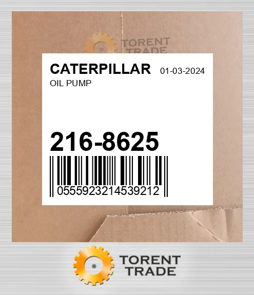 2168625 Масляний насос CATERPILLAR NEW AFTERMARKET