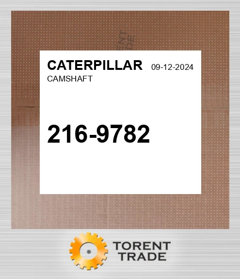 2169782 Розподільний вал без шестерні CATERPILLAR NEW AFTERMARKET
