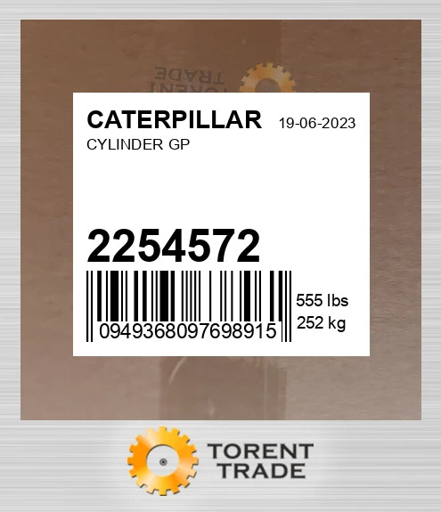 2254572 Група циліндра CATERPILLAR