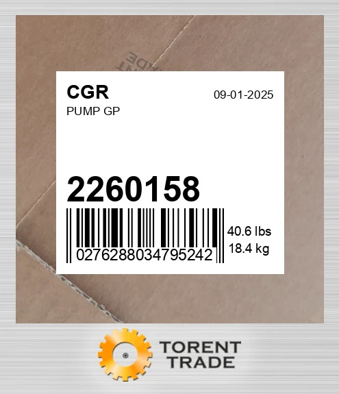 2260158 Група насоса CGR