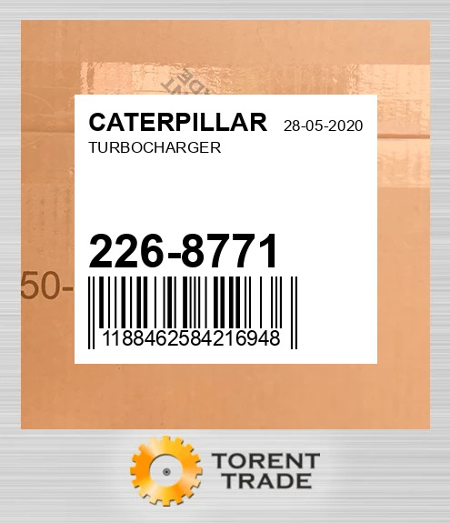 2268771 Турбонагнітач CATERPILLAR NEW AFTERMARKET