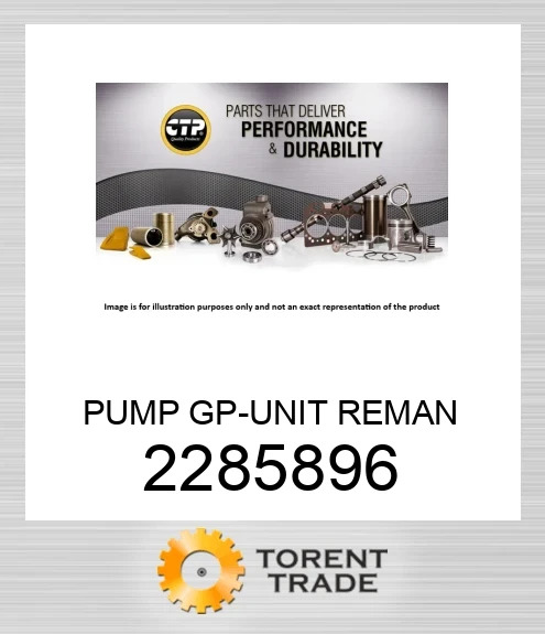 2285896 НАСОС GP-ЮНІТ РЕМАН CATERPILLAR