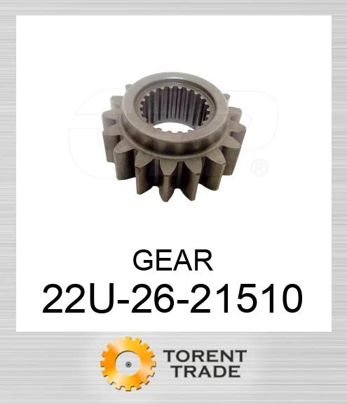 22U-26-21510 Шестерня KOMATSU