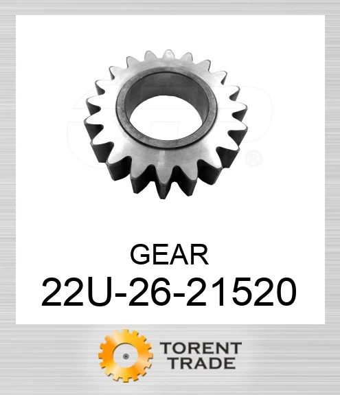 22U-26-21520 Шестерня KOMATSU
