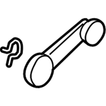 R1MZ-5500-B Ручка - склопідйомник