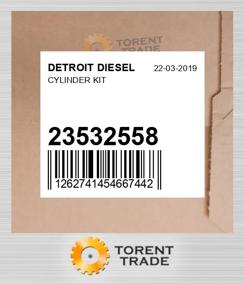 23532558 Циліндр комплект DETROIT DIESEL NEW AFTERMARKET