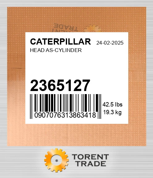 2365127  Збірка головки циліндра  CATERPILLAR