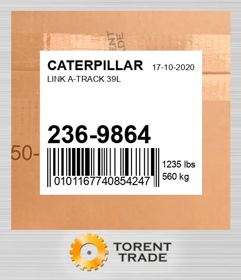 236-9864 З'єднання A гусениці 39L CATERPILLAR