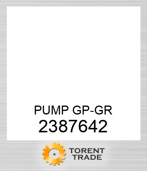 238-7642 НАСОС GP-ШЕСТЕРНИЙ BLUMAQ