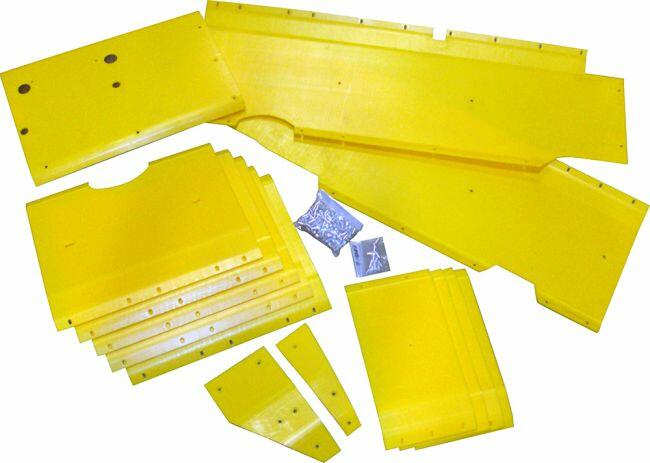 CS20JD6 John Deere Комплект захисних плит пластикових Kit Poly Skid Plate - 20'