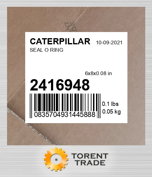 2416948 Сальник O-кільця CATERPILLAR